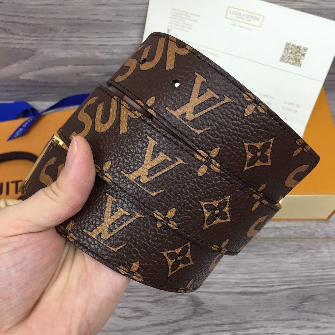 Leather Belt Louis Vuitton