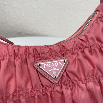 Prada Cleo Leather Shoulder Bag