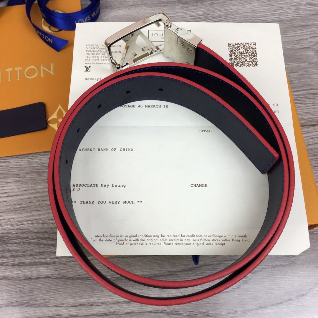Leather Belt Louis Vuitton