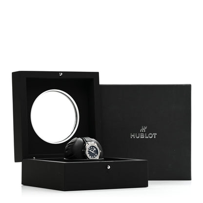 Stainless Steel Rubber Diamond Bezel 33mm Big Bang One Click Automatic Watch Black 485.SX.1270.RX