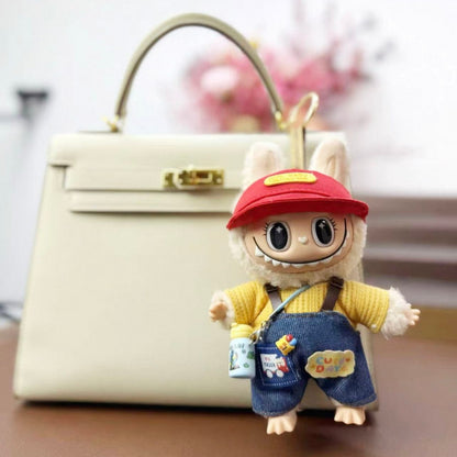 [Baby + Baby Clothing] Rab Clothing Bag Pendant Cute Vinyl DIY Doll Doll Keychain Pendant Gift
