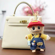 [Baby + Baby Clothing] Rab Clothing Bag Pendant Cute Vinyl DIY Doll Doll Keychain Pendant Gift