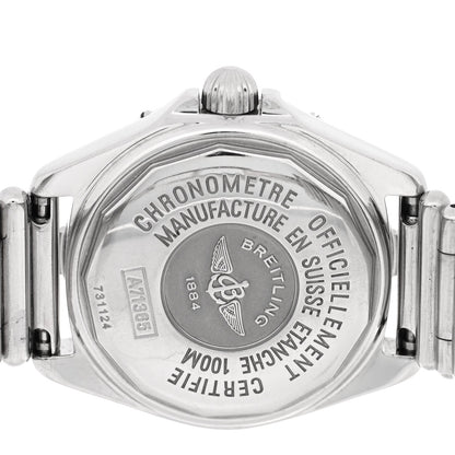 Stainless Steel Diamond Mother of Pearl 32mm Lady Cockpit Quartz Watch A71365
