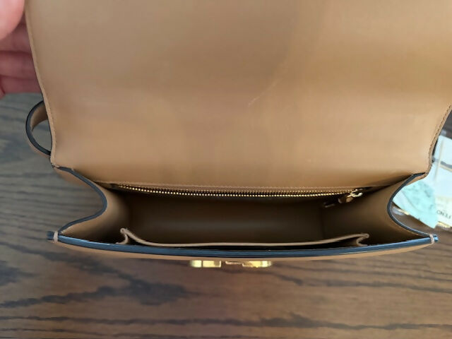 Dior 30 Montaigne Tan Leather Bag Rovelle Bags