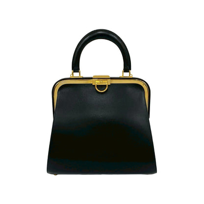 Dior Handbag leather black Rovelle Bags