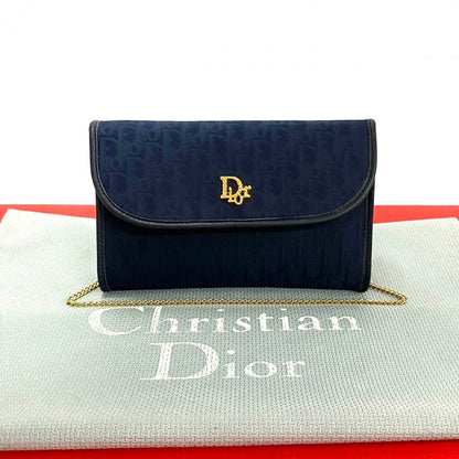 Dior Shoulder Bag leather Navy Rovelle Bags