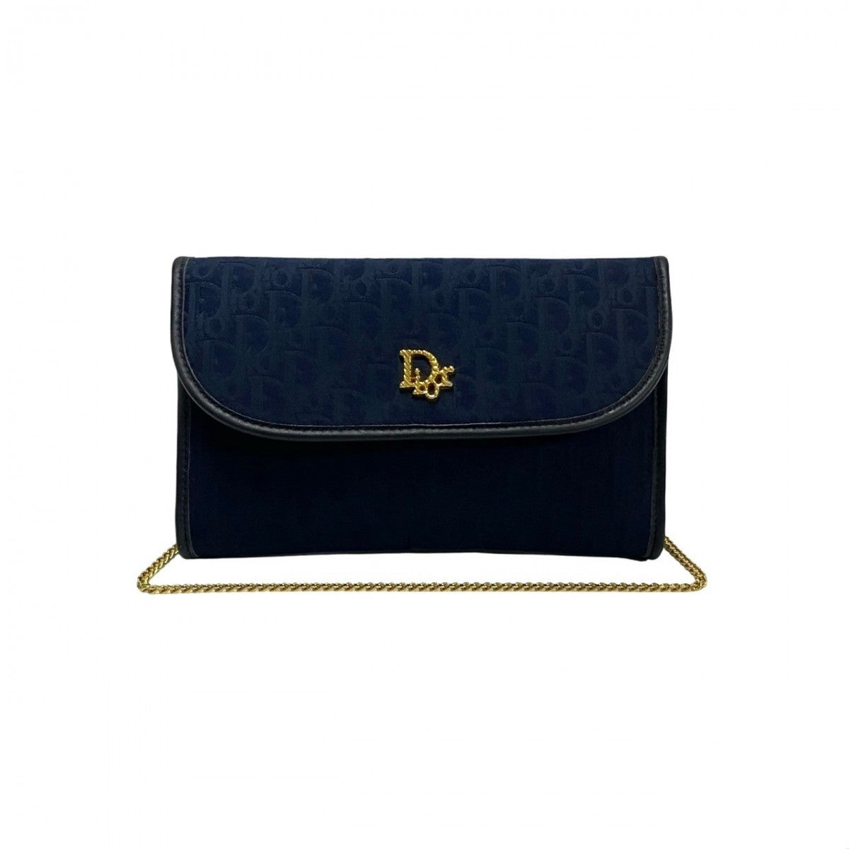 Dior Shoulder Bag leather Navy Rovelle Bags