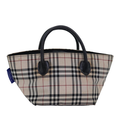 Burberry Nova Label Nylon Beige Handbag Style 2