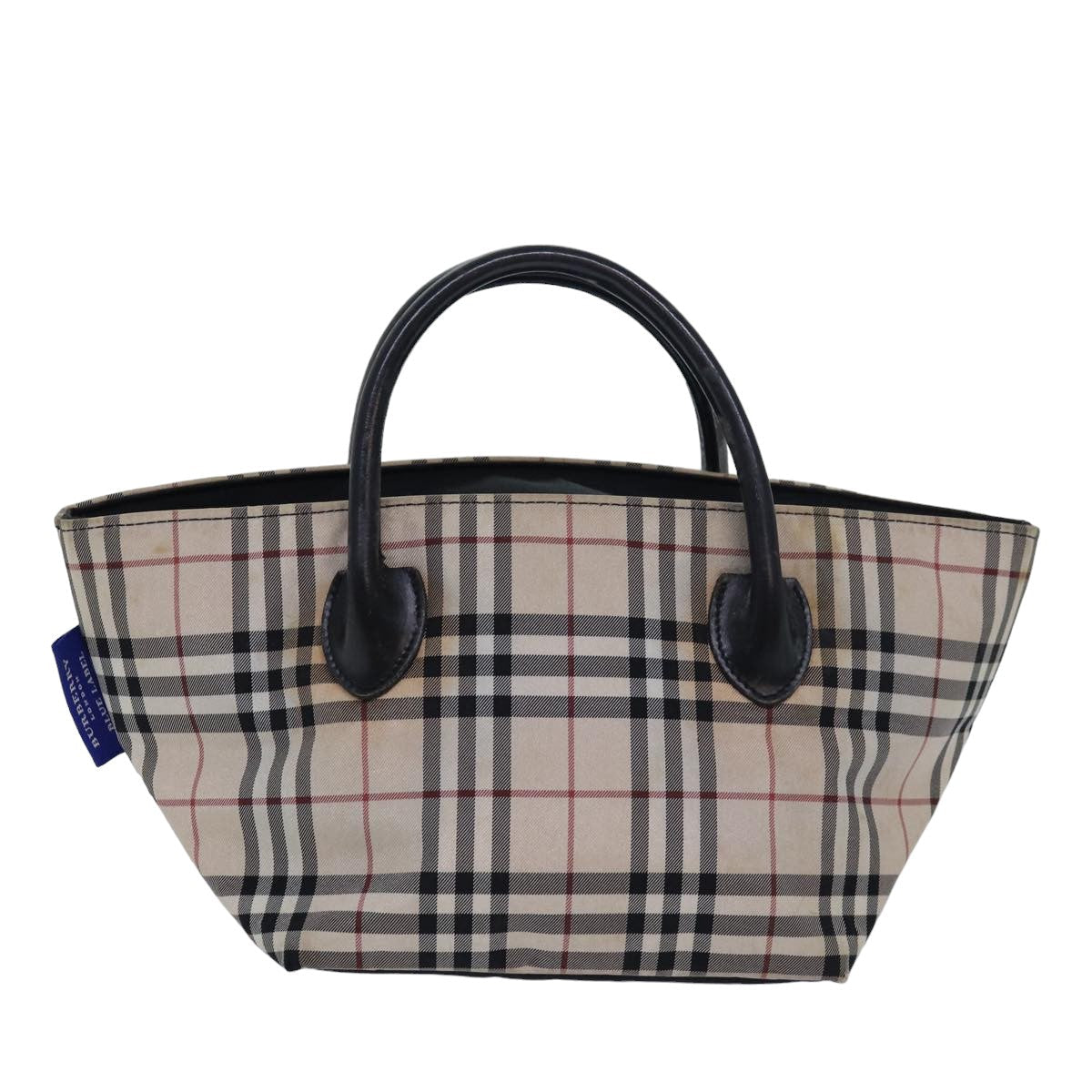 Burberry Nova Label Nylon Beige Handbag Style 2