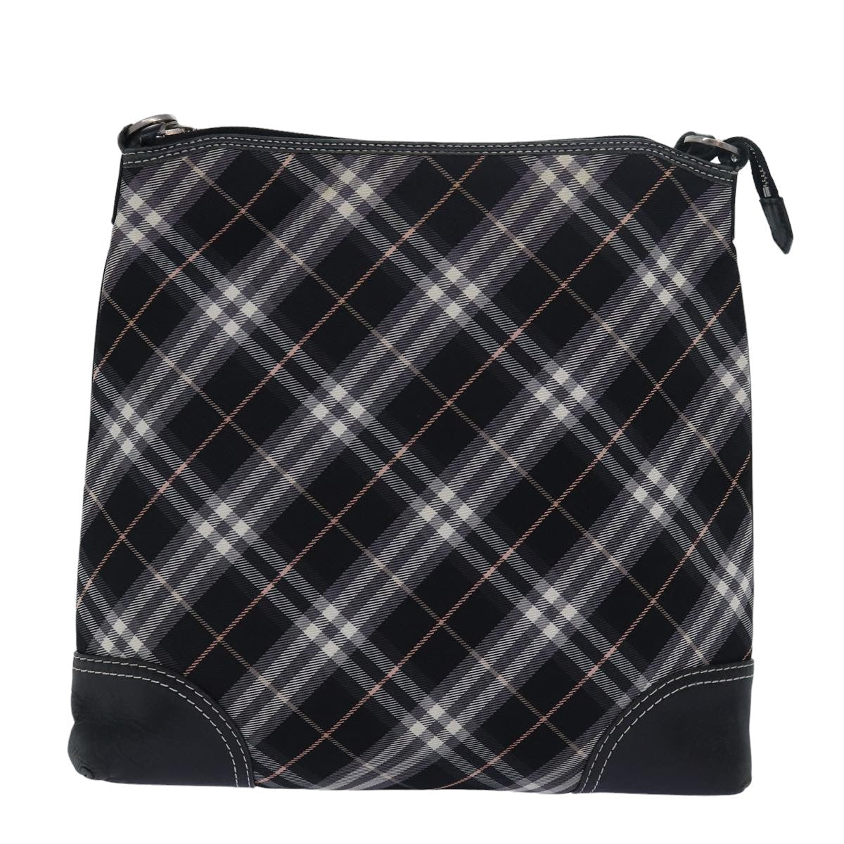 Burberry Nova Label Nylon Black Shoulder Bag