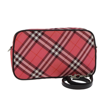 Burberry Nova Label Nylon Red Handbag Style 2