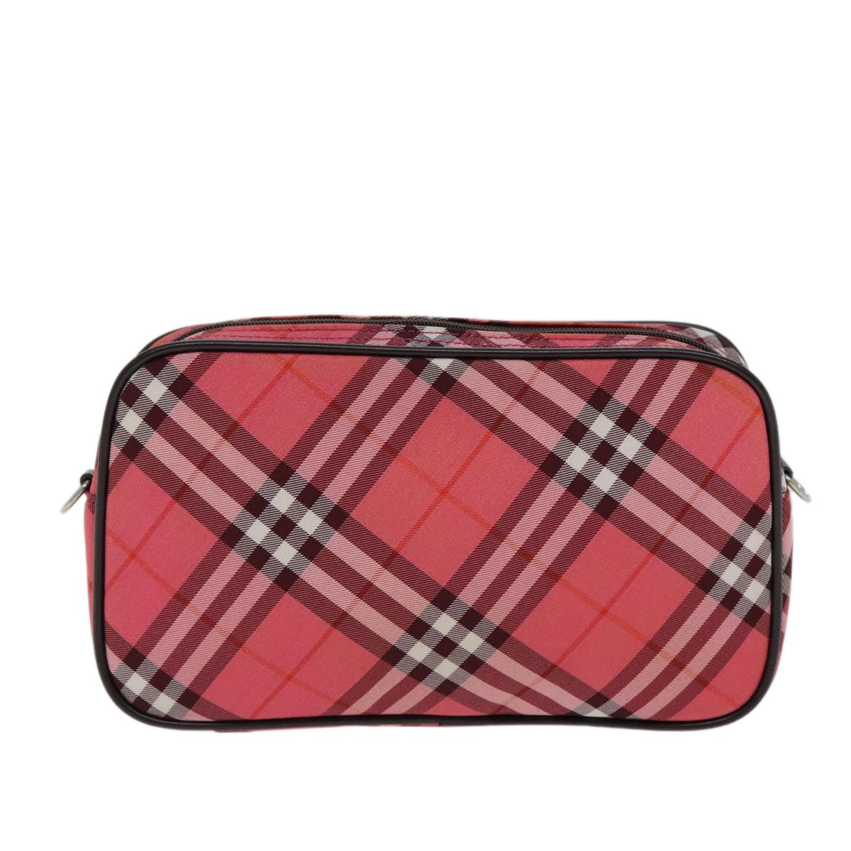 Burberry Nova Label Nylon Red Handbag Style 2