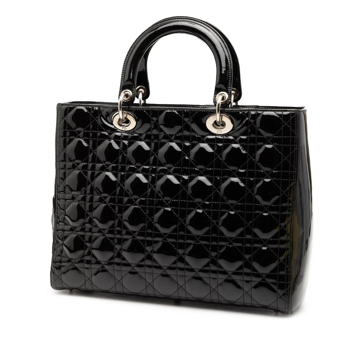 Dior Lady Dior Cannage Black Handbag Cannage Rovelle Bags
