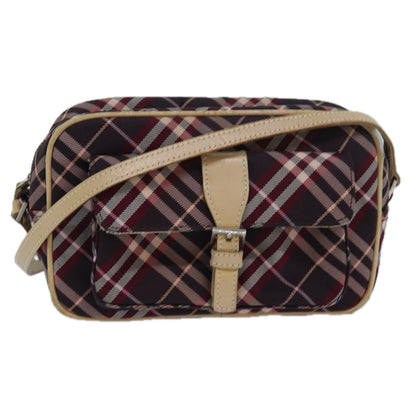 Burberry Nova Label Nylon Red Shoulder Bag