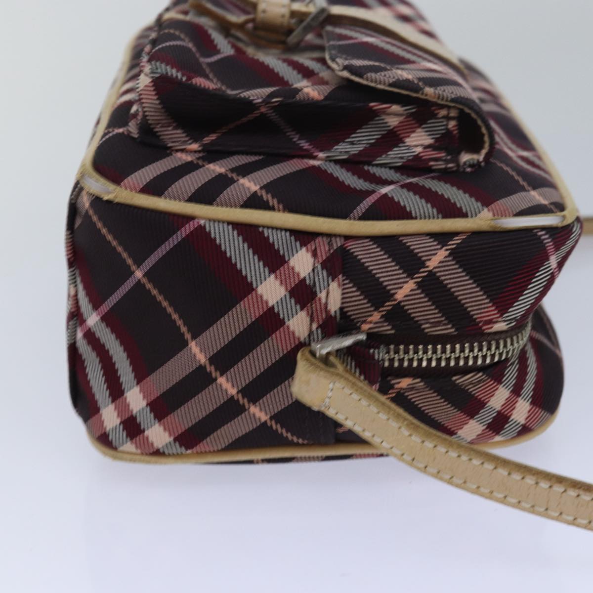 Burberry Nova Label Nylon Red Shoulder Bag