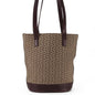 CELINE Tote Bag Canvas, Leather beige Sulky Women