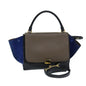 Luxury CELINE Hand Bag Leather Suede Brown Black blue 80877