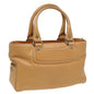 Luxury CELINE Hand Bag Leather Beige 80885