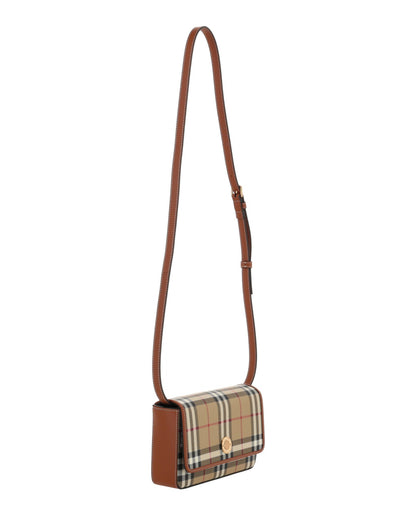 Burberry Womens Hampshire Crossbody Bag