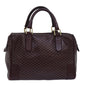 Luxury CELINE Macadam Canvas Hand Bag Red 80955
