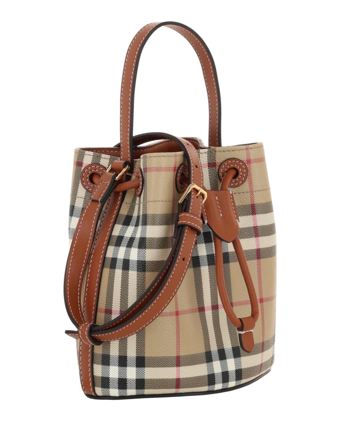 Burberry Womens Mini Bucket Bag