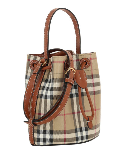 Burberry Womens Mini Bucket Bag