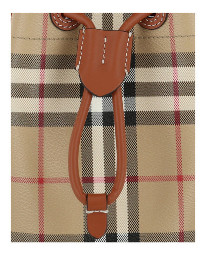 Burberry Womens Mini Bucket Bag