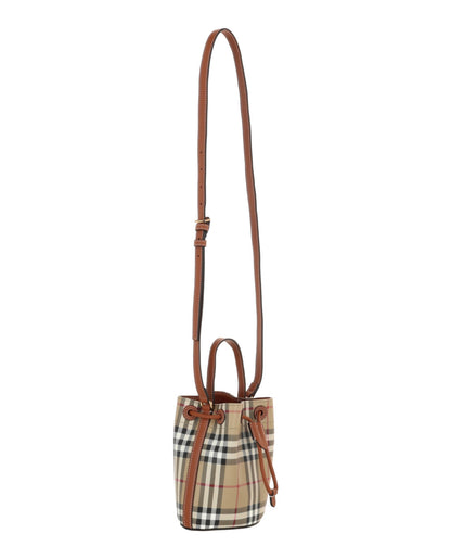 Burberry Womens Mini Bucket Bag