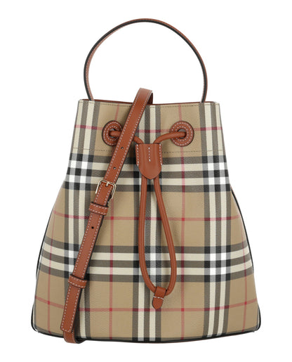 Burberry Womens Small Bucket Bag