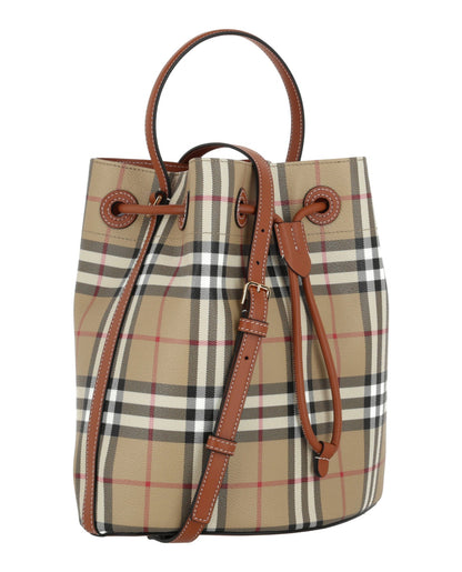 Burberry Womens Small Bucket Bag