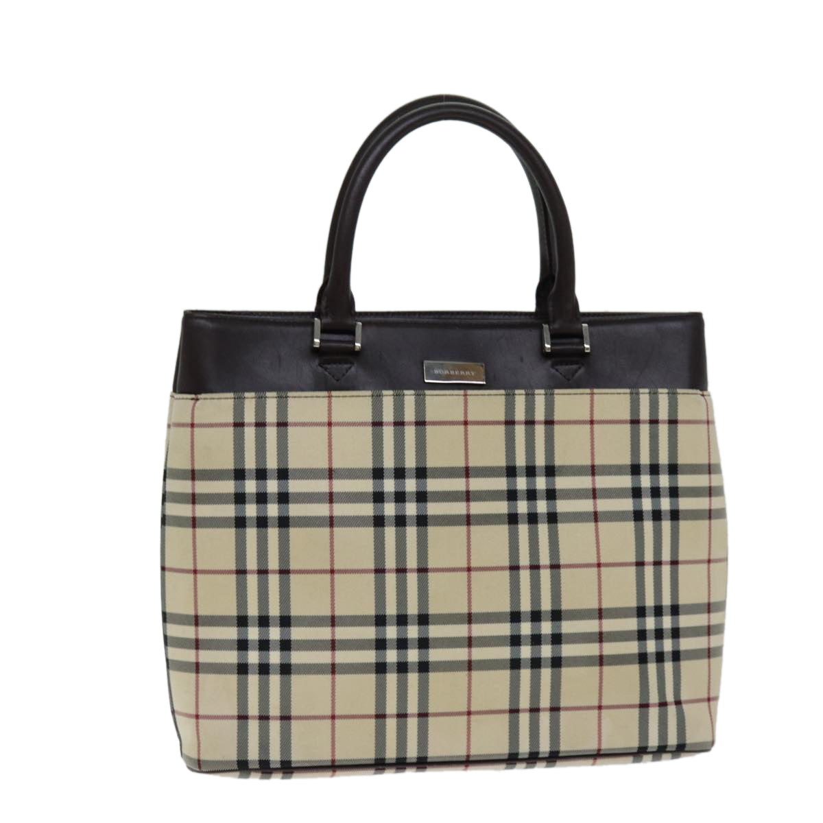 Burberry Nova Auth Canvas Beige Handbag Style 3