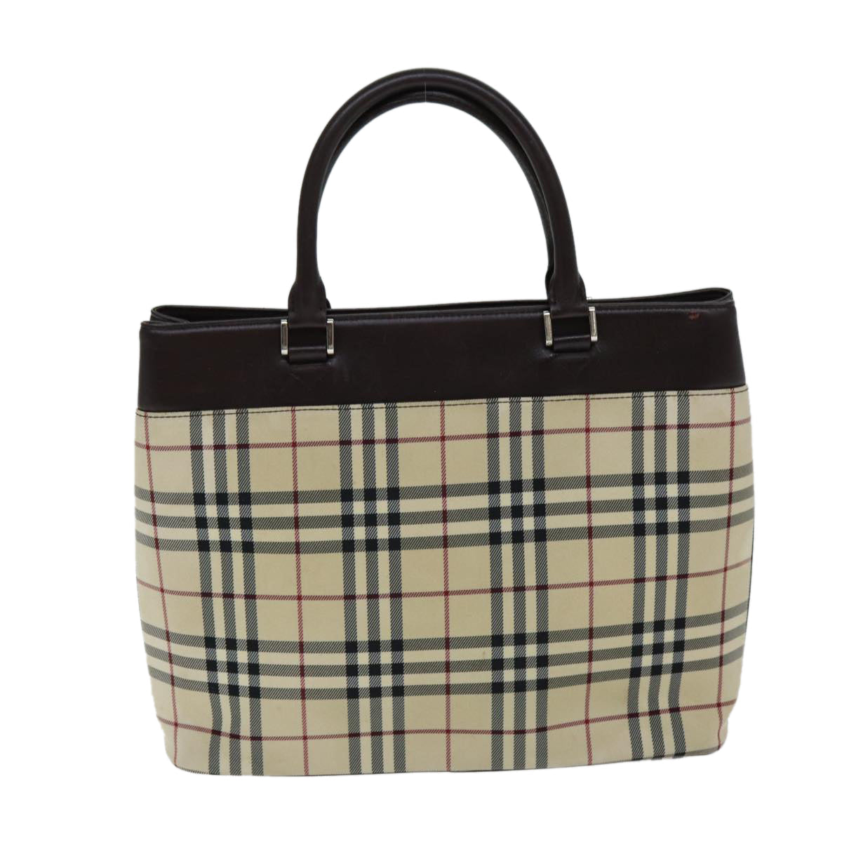Burberry Nova Auth Canvas Beige Handbag Style 3