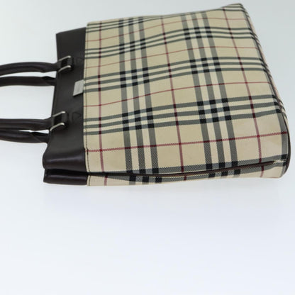 Burberry Nova Auth Canvas Beige Handbag Style 3