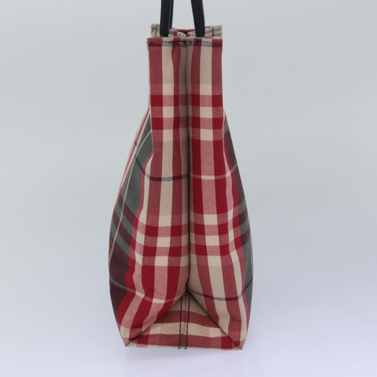 Burberry Nova Auth Canvas Red Handbag