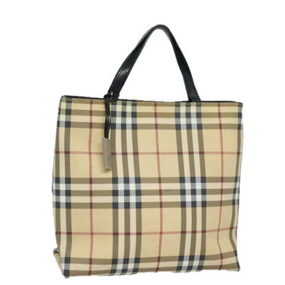 Burberry Nova Auth Leather Beige Handbag Style 9