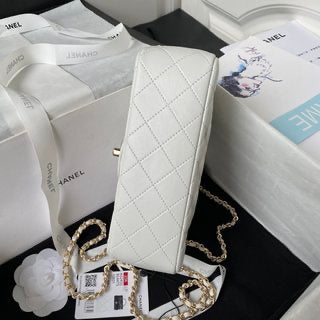 Chanel Mini Flap Bag With Top Handle