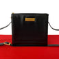 Dior Shoulder Bag leather black CD logo Metal Women Rovelle Bags