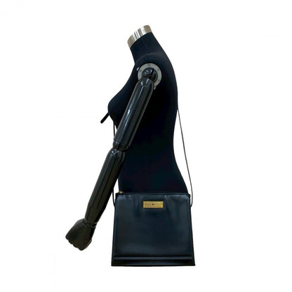 Dior Shoulder Bag leather black CD logo Metal Women Rovelle Bags