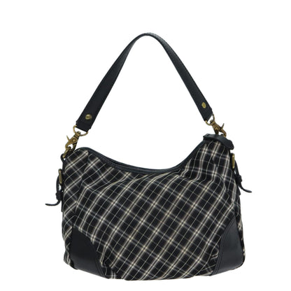 Burberry Nova Label Nylon Black Handbag Style 4