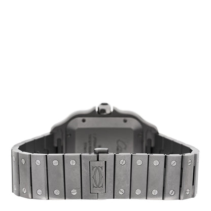 Titanium 39.8mm Santos De Cartier Automatic Watch