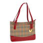 Burberry Nova Auth Canvas Beige Tote Bag Style 15