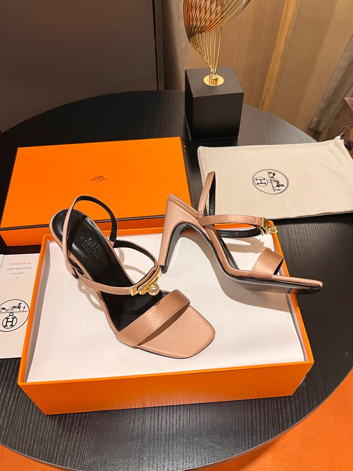 Hermes Glamour 70 Sandals
