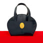 Dior Handbag leather Navy Rovelle Bags