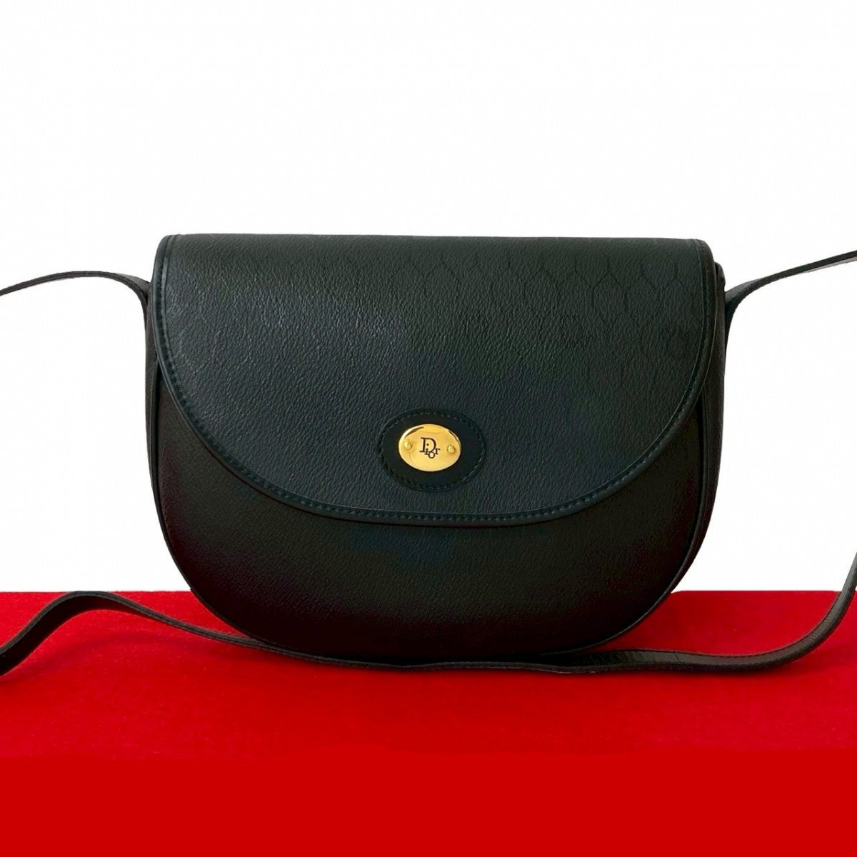 Dior Shoulder Bag leather black Rovelle Bags