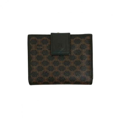 CELINE Bifold Wallet leather black