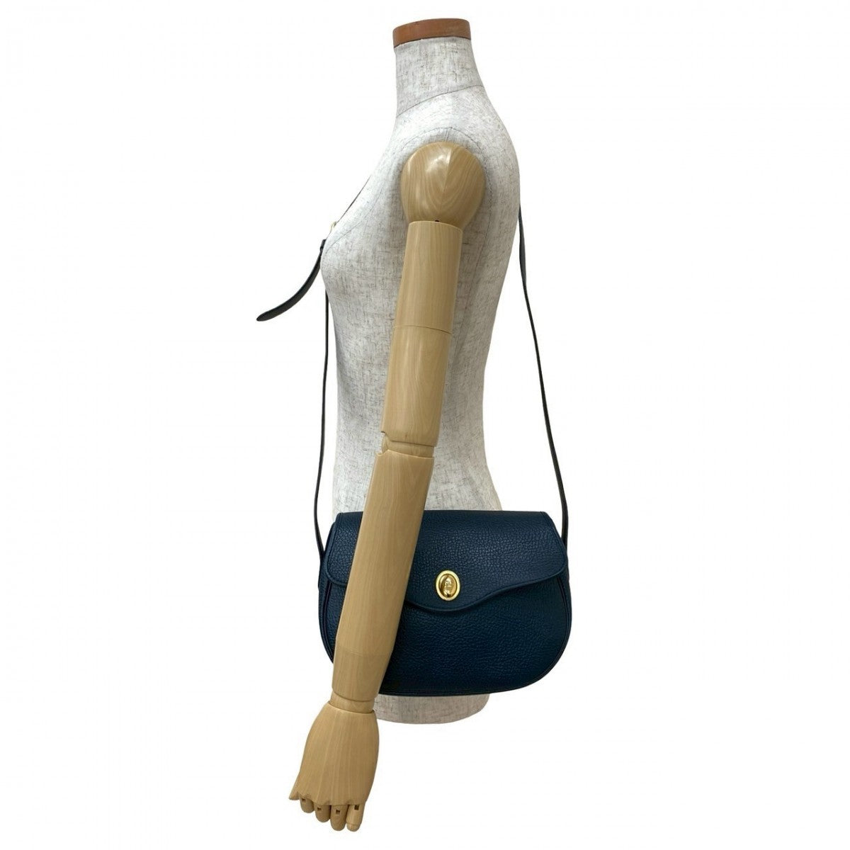 Dior Shoulder Bag leather Navy Rovelle Bags