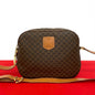 CELINE Shoulder Bag leather Brown