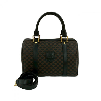 CELINE Shoulder Bag leather black