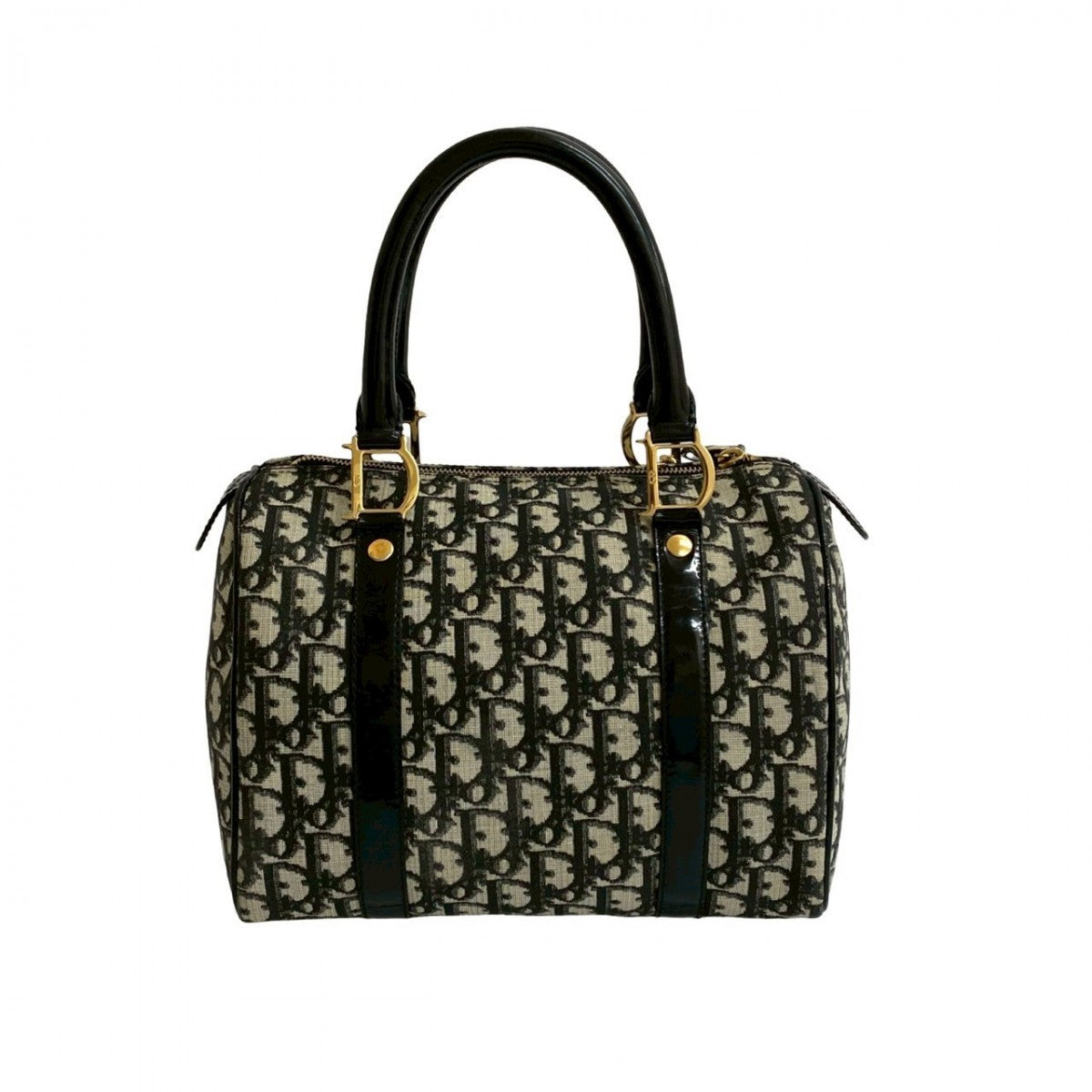 Dior Handbag Patent leather black Rovelle Bags