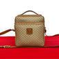 CELINE Shoulder Bag leather beige